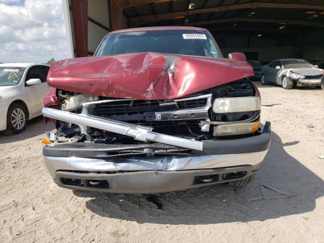 1GNEC16TX1J273678 - 2001 CHEVROLET SUBURBAN C1500 MAROON photo 5