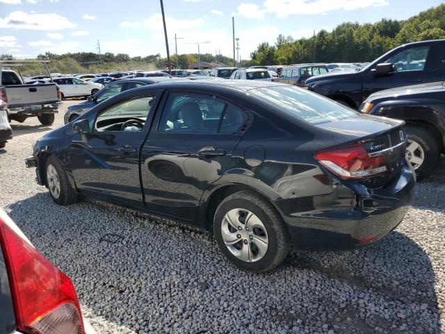 2HGFB2F58EH544690 - 2014 HONDA CIVIC LX BLACK photo 2