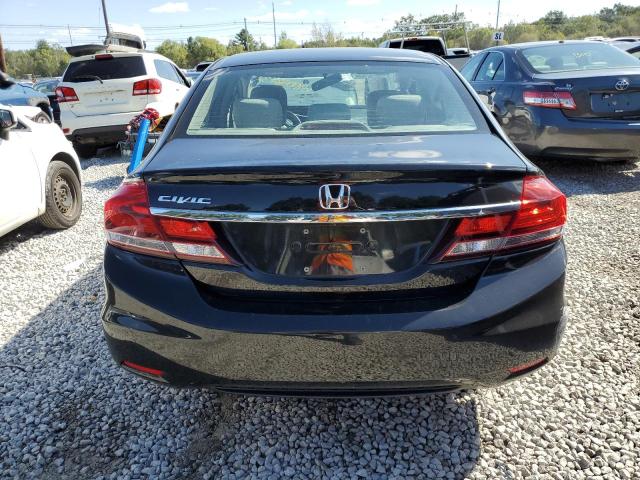 2HGFB2F58EH544690 - 2014 HONDA CIVIC LX BLACK photo 6