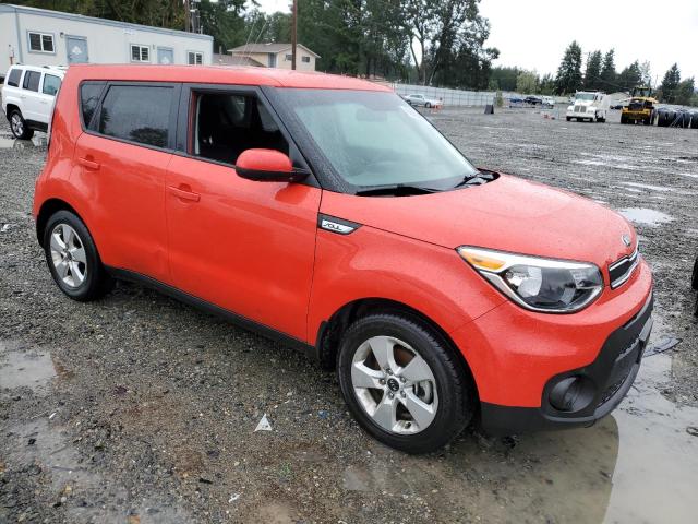 KNDJN2A22K7663808 - 2019 KIA SOUL RED photo 4