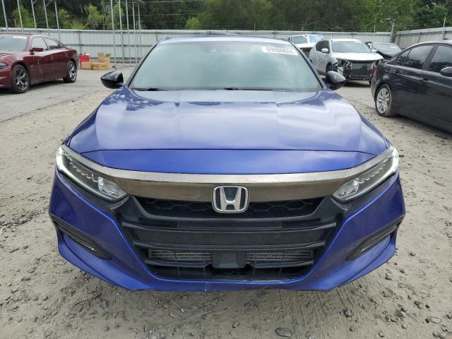 1HGCV1F30KA116738 - 2019 HONDA ACCORD SPORT BLUE photo 5