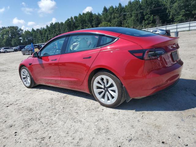 5YJ3E1EB7PF668064 - 2023 TESLA MODEL 3 RED photo 2