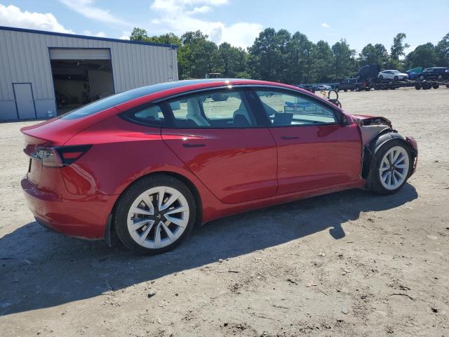 5YJ3E1EB7PF668064 - 2023 TESLA MODEL 3 RED photo 3