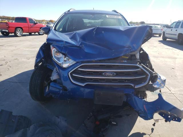 MAJ3S2GE4LC369358 - 2020 FORD ECOSPORT SE BLUE photo 5
