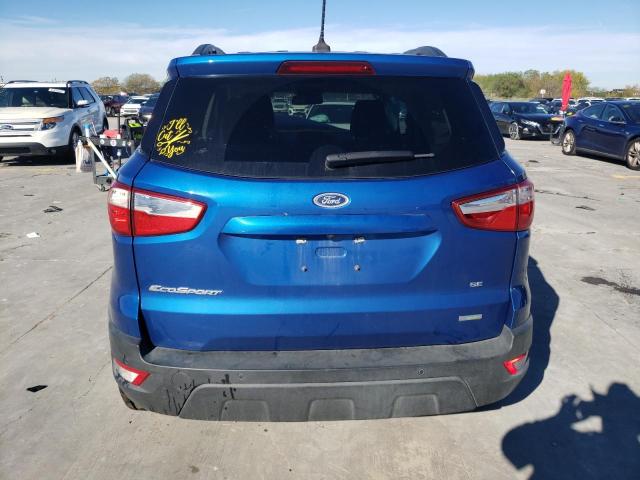 MAJ3S2GE4LC369358 - 2020 FORD ECOSPORT SE BLUE photo 6