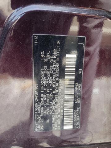 JTLZE4FE9EJ049318 - 2014 TOYOTA SCION XB 紫色 照片 13