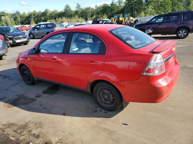 KL1TD56638B133062 - 2008 CHEVROLET AVEO BASE Qırmızı foto 2