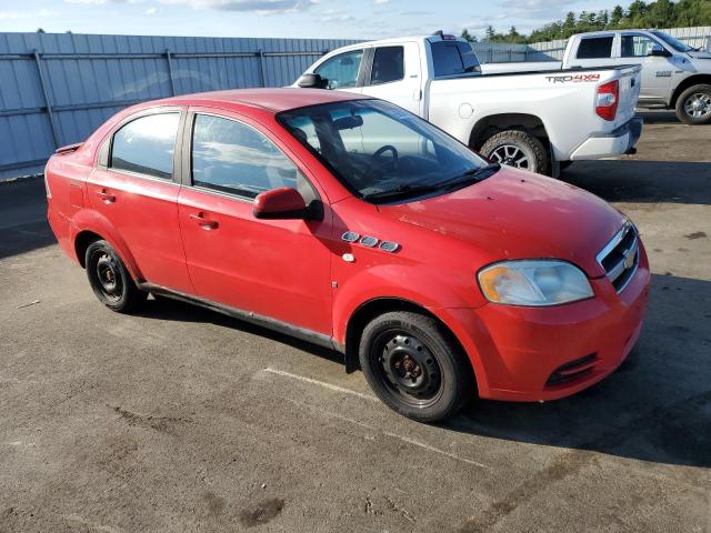 KL1TD56638B133062 - 2008 CHEVROLET AVEO BASE Qırmızı foto 4