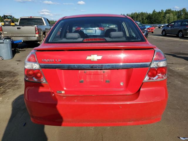 KL1TD56638B133062 - 2008 CHEVROLET AVEO BASE Qırmızı foto 6