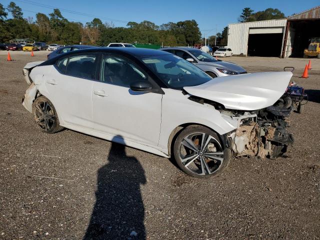 3N1AB8DV9MY274573 - 2021 NISSAN SENTRA SR WHITE photo 4