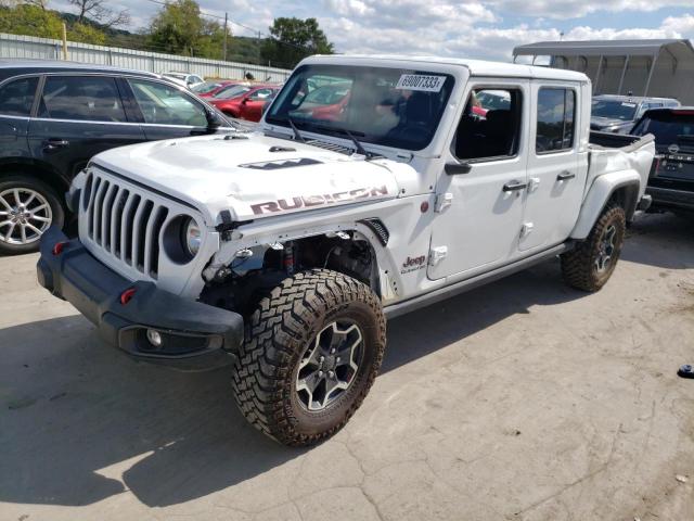 1C6JJTBG6NL150110 - 2022 JEEP GLADIATOR RUBICON WHITE photo 1