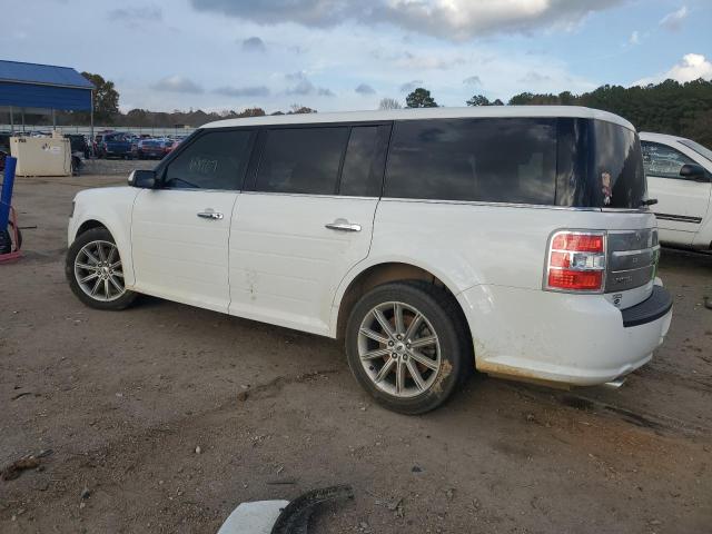 2FMGK5D83KBA08130 - 2019 FORD FLEX LIMITED WHITE photo 2