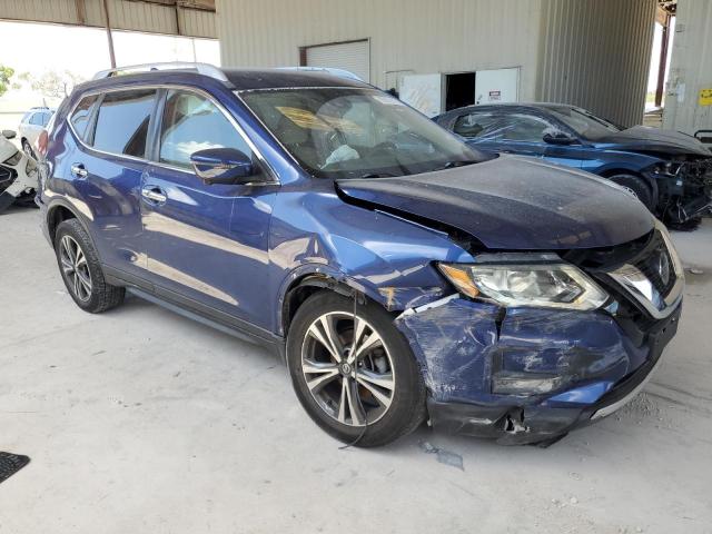 5N1AT2MV1KC811977 - 2019 NISSAN ROGUE S BLUE photo 4