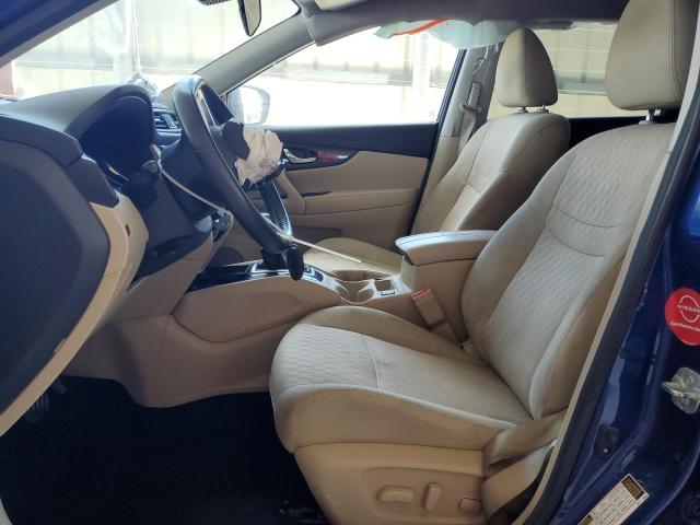 5N1AT2MV1KC811977 - 2019 NISSAN ROGUE S BLUE photo 7