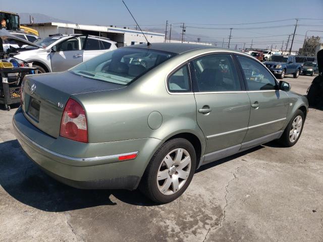 WVWRH63B02P434087 - 2002 VOLKSWAGEN PASSAT GLX Yaşıl foto 3