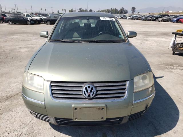 WVWRH63B02P434087 - 2002 VOLKSWAGEN PASSAT GLX Yaşıl foto 5