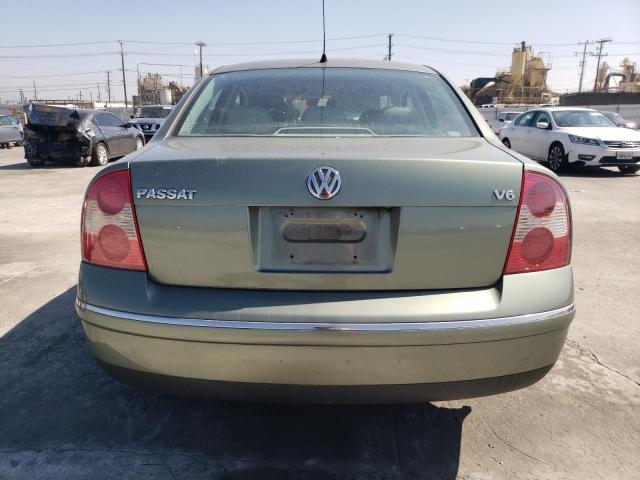 WVWRH63B02P434087 - 2002 VOLKSWAGEN PASSAT GLX Yaşıl foto 6