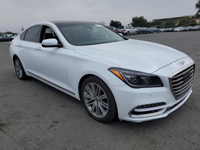 KMHGN4JE0JU257635 - 2018 GENESIS G80 BASE WHITE photo 4