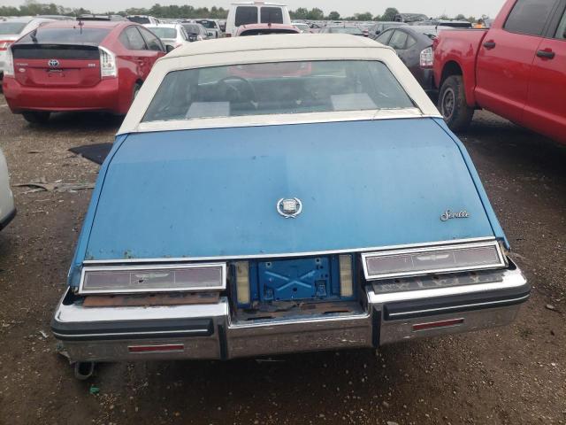 1G6KS6984FE833152 - 1985 CADILLAC SEVILLE BLUE photo 6