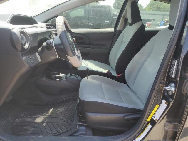 JTDKDTB38F1578114 - 2015 TOYOTA PRIUS C BLACK photo 7