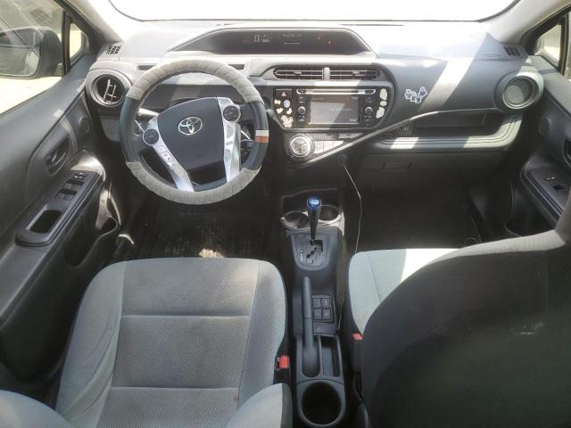 JTDKDTB38F1578114 - 2015 TOYOTA PRIUS C BLACK photo 8