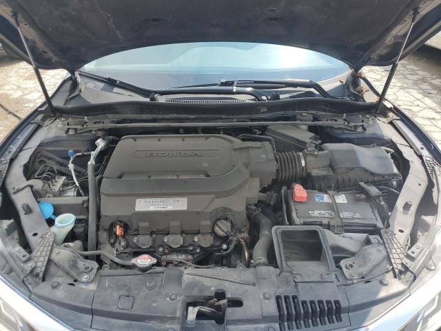 1HGCR3F80HA009693 - 2017 HONDA ACCORD EXL BLUE photo 11