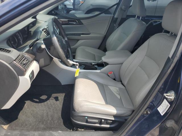 1HGCR3F80HA009693 - 2017 HONDA ACCORD EXL BLUE photo 7