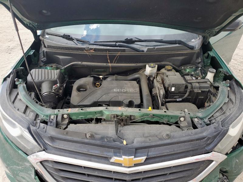 2GNAXHEV6J6272541 - 2018 CHEVROLET EQUINOX LS GREEN photo 12