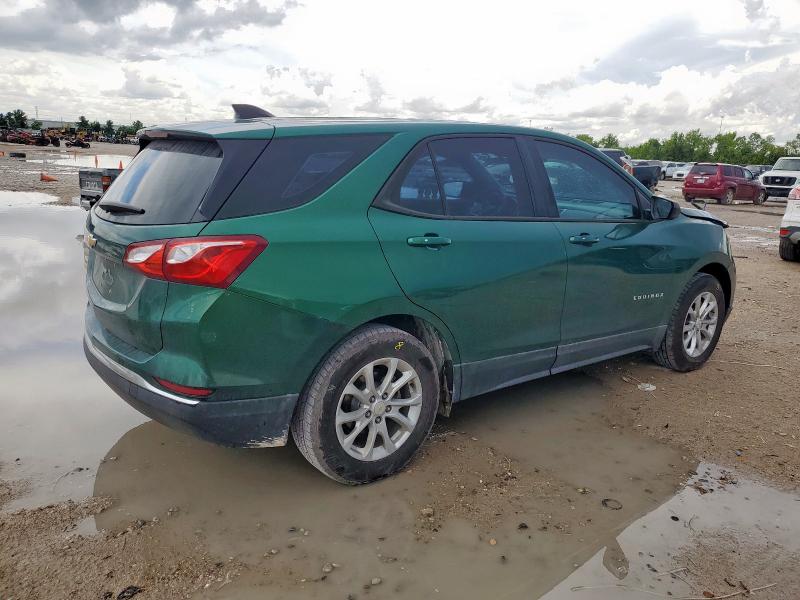 2GNAXHEV6J6272541 - 2018 CHEVROLET EQUINOX LS GREEN photo 3