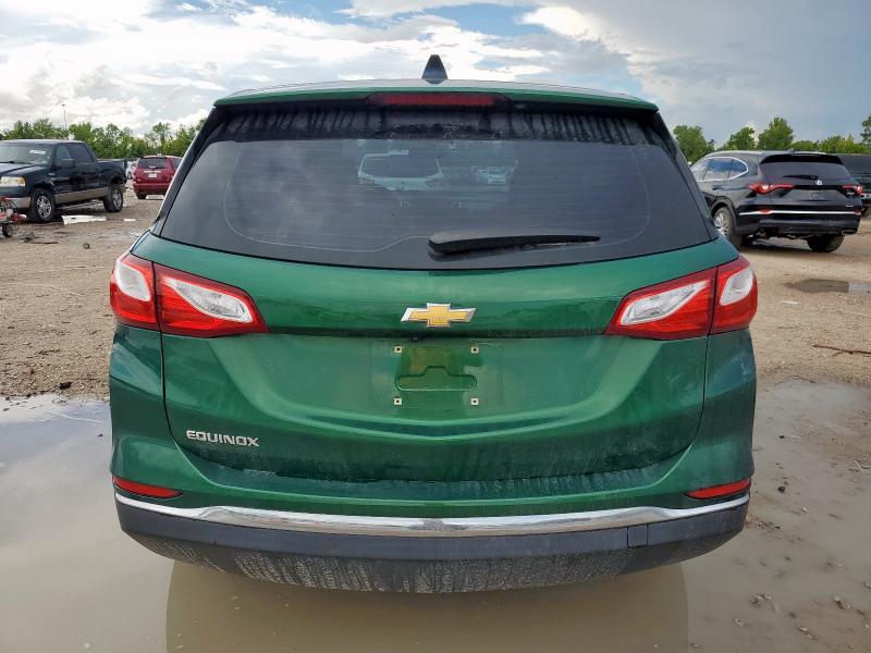 2GNAXHEV6J6272541 - 2018 CHEVROLET EQUINOX LS GREEN photo 6