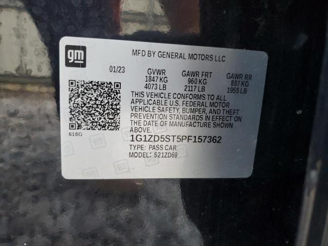 1G1ZD5ST5PF157362 - 2023 CHEVROLET MALIBU LT GRAY photo 13