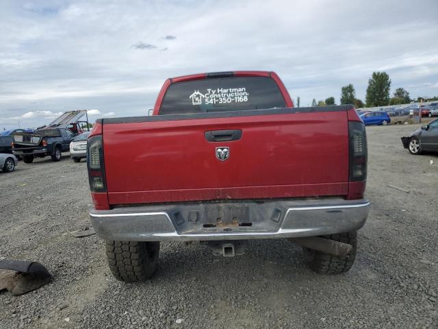 3D7KS29C96G140294 - 2006 DODGE RAM 2500 RED photo 6