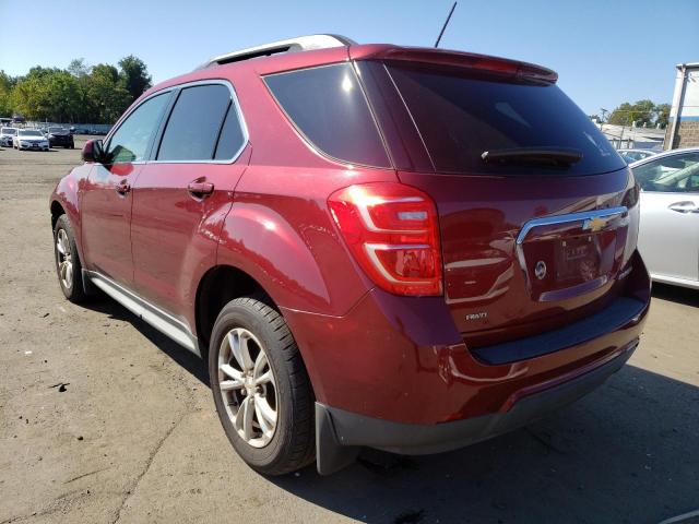 2GNFLFEK0G6228393 - 2016 CHEVROLET EQUINOX LT RED photo 2