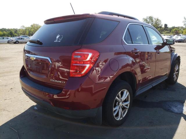 2GNFLFEK0G6228393 - 2016 CHEVROLET EQUINOX LT RED photo 3