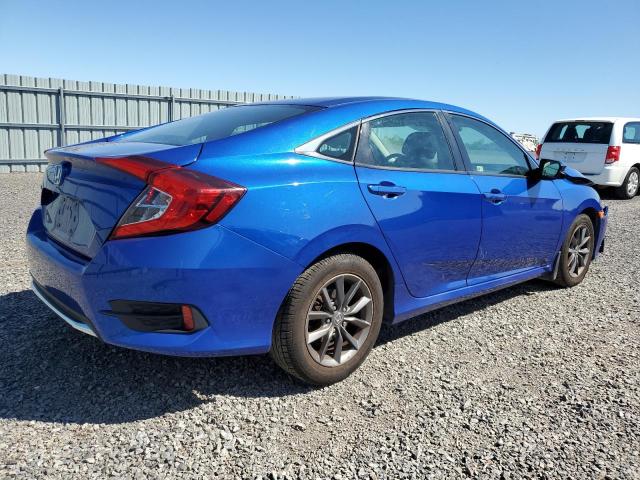 2HGFC2F78MH008710 - 2021 HONDA CIVIC EX BLUE photo 3