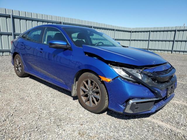 2HGFC2F78MH008710 - 2021 HONDA CIVIC EX BLUE photo 4