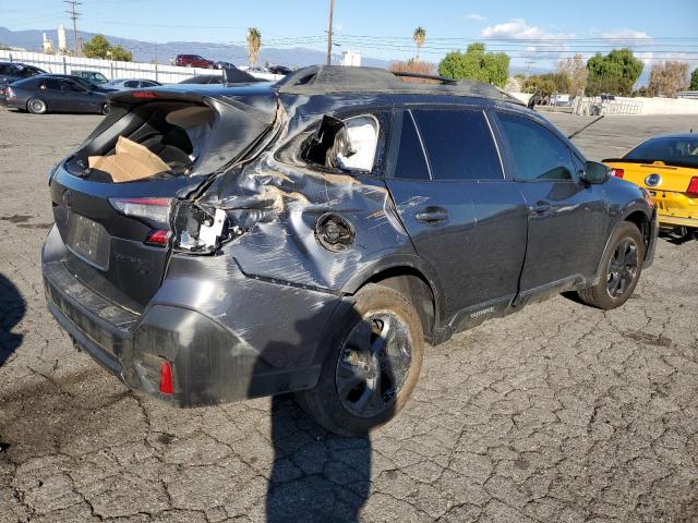 4S4BTGLD4N3189440 - 2022 SUBARU OUTBACK ONYX EDITION XT GRAY photo 3