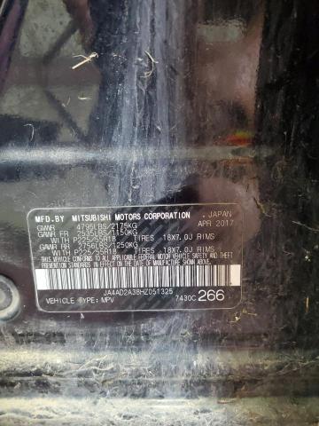 JA4AD2A38HZ051325 - 2017 MITSUBISHI OUTLANDER ES BLACK photo 13