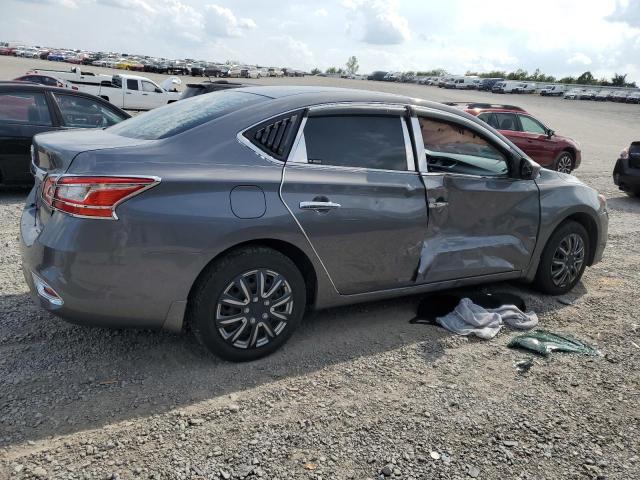 3N1AB7AP0HY246392 - 2017 NISSAN SENTRA S GRAY photo 3