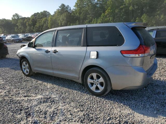 5TDKA3DC4BS007903 - 2011 TOYOTA SIENNA BASE SILVER photo 2