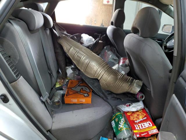 JTDKB22U567508611 - 2006 TOYOTA PRIUS ვერცხლისფერი ფოტო 10