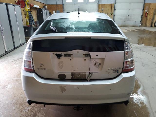 JTDKB22U567508611 - 2006 TOYOTA PRIUS ვერცხლისფერი ფოტო 6