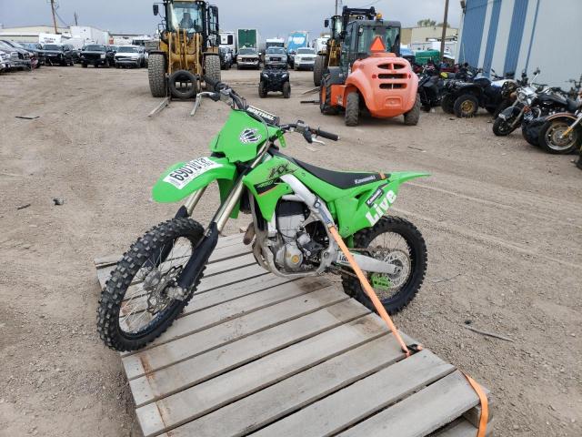 JKAKXGJC8NA025326 - 2022 KAWASAKI KX450 F GREEN photo 2