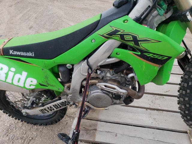 JKAKXGJC8NA025326 - 2022 KAWASAKI KX450 F GREEN photo 9