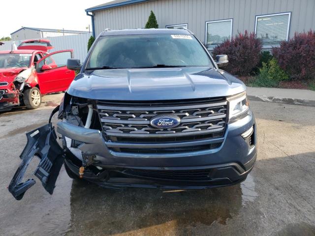 1FM5K8D88KGB05275 - 2019 FORD EXPLORER XLT Կապույտ լուսանկար 5