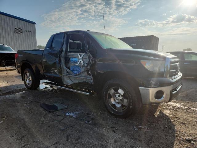 5TFUM5F18BX020431 - 2011 TOYOTA TUNDRA DOUBLE CAB SR5 BLACK photo 4