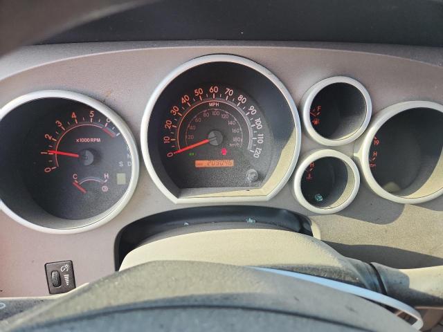 5TFUM5F18BX020431 - 2011 TOYOTA TUNDRA DOUBLE CAB SR5 BLACK photo 9