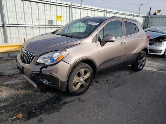 KL4CJFSBXEB541977 - 2014 BUICK ENCORE CONVENIENCE Qəhvəyi foto 1