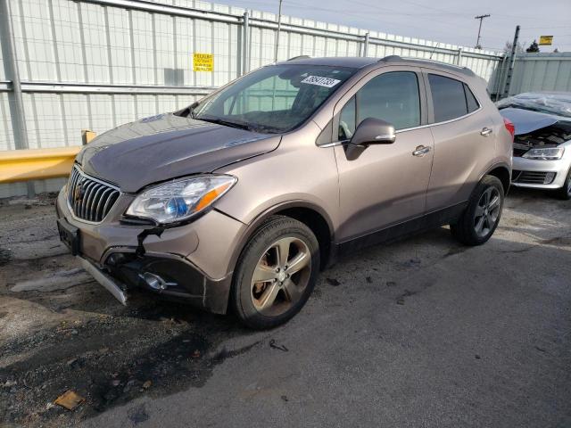 KL4CJFSBXEB541977 - 2014 BUICK ENCORE CONVENIENCE TAN photo 1