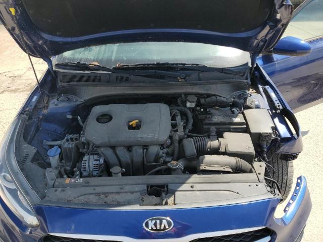 3KPF24AD2LE257301 - 2020 KIA FORTE FE BLUE photo 11